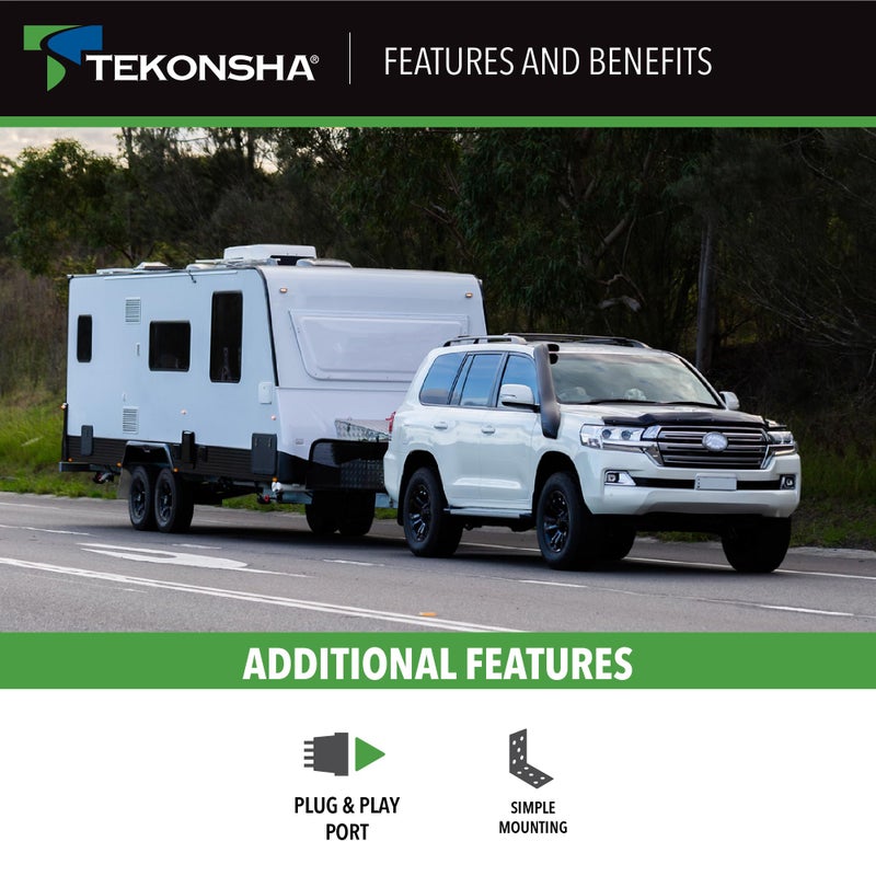 Tekonsha 118784 Tow Harness T-Connector Black - Image 4